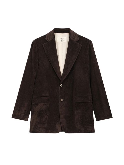 Completo Blazer Velluto Gala sofa Barena caffè Barena | GID53124154288 CAFFÈ